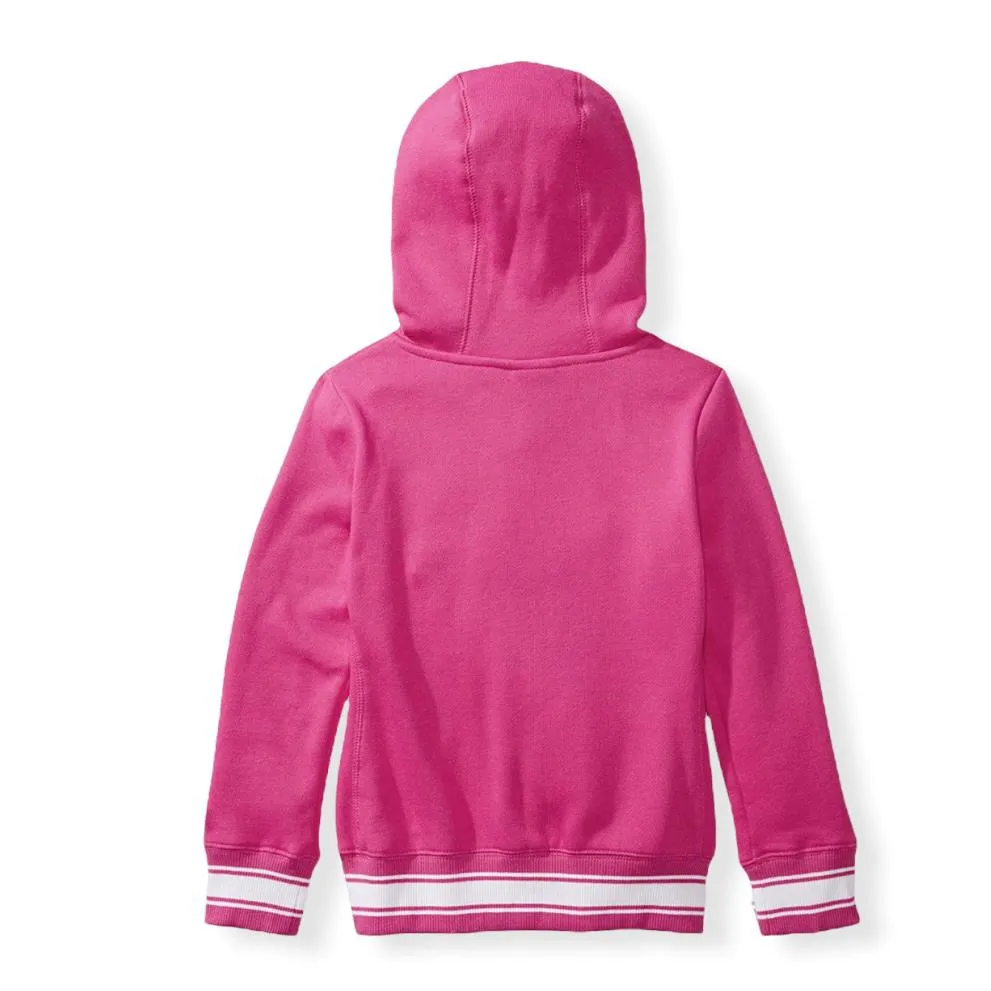 Kids Girl Full Zip up Long Sleeve Sweatshirts Hoodies
