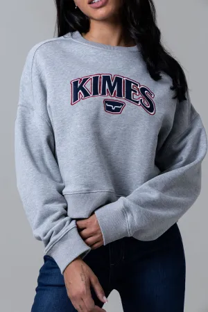Kimes Ranch Women's Ranch Colfax Crew Crop Sweatshirt