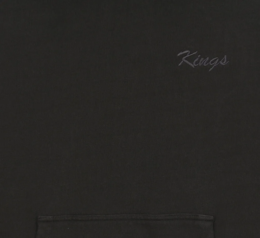 Kings Big Script Garment Washed Hoodie