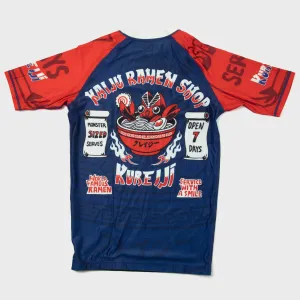 Kureiji Short Sleeve Rashguard - Kaiju Rooster Ramen