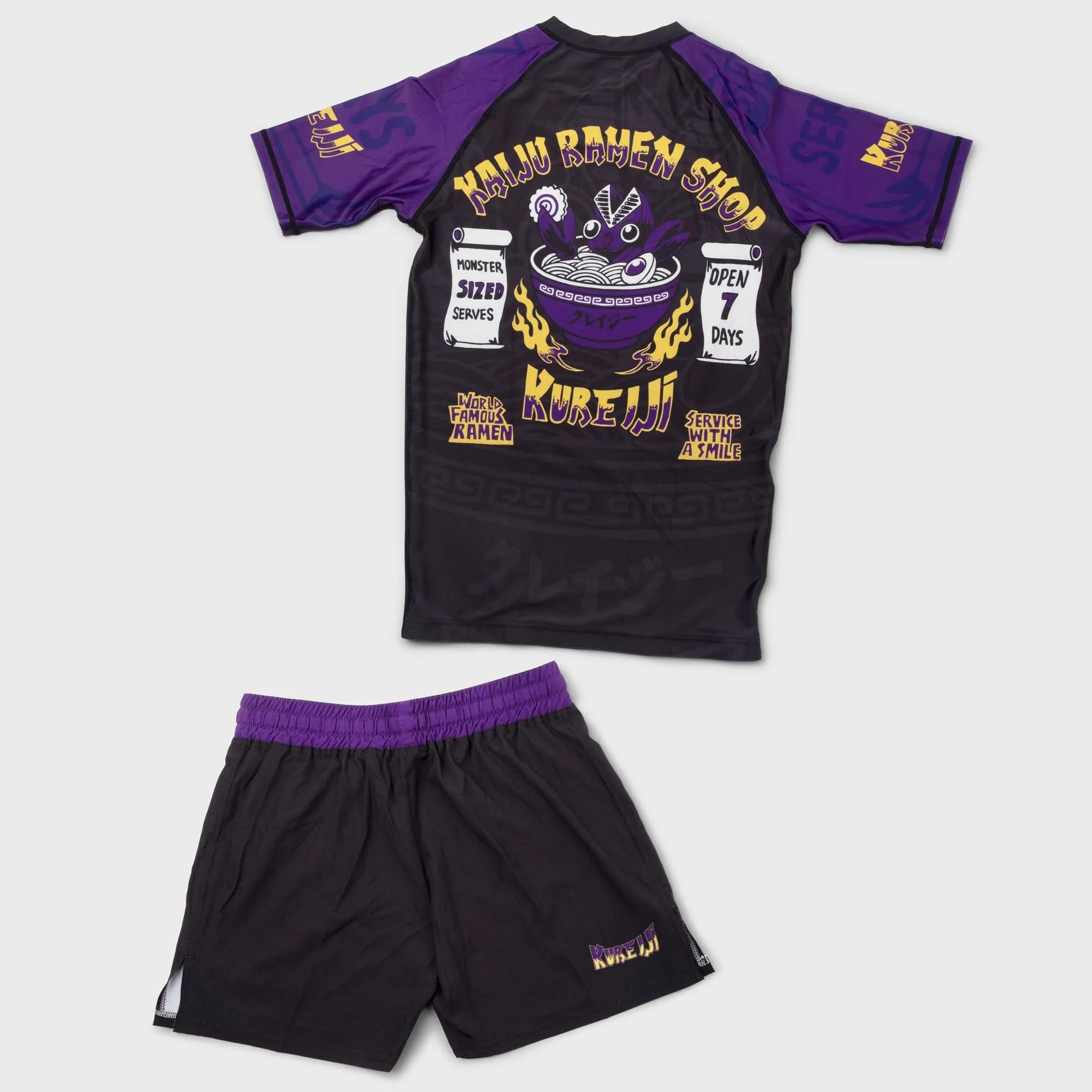 Kureiji Short Sleeve Rashguard - LA Ramen