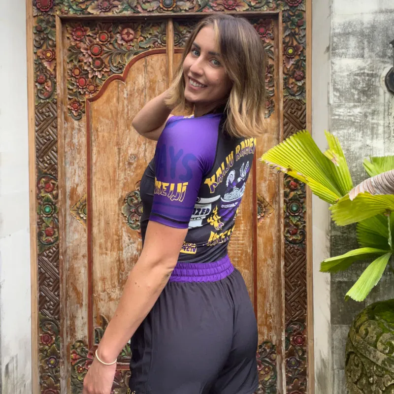 Kureiji Short Sleeve Rashguard - LA Ramen