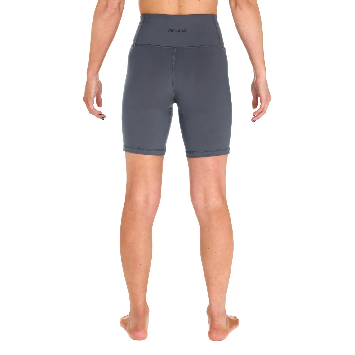Ladies REORG Pineapple Compression Shorts - Grey