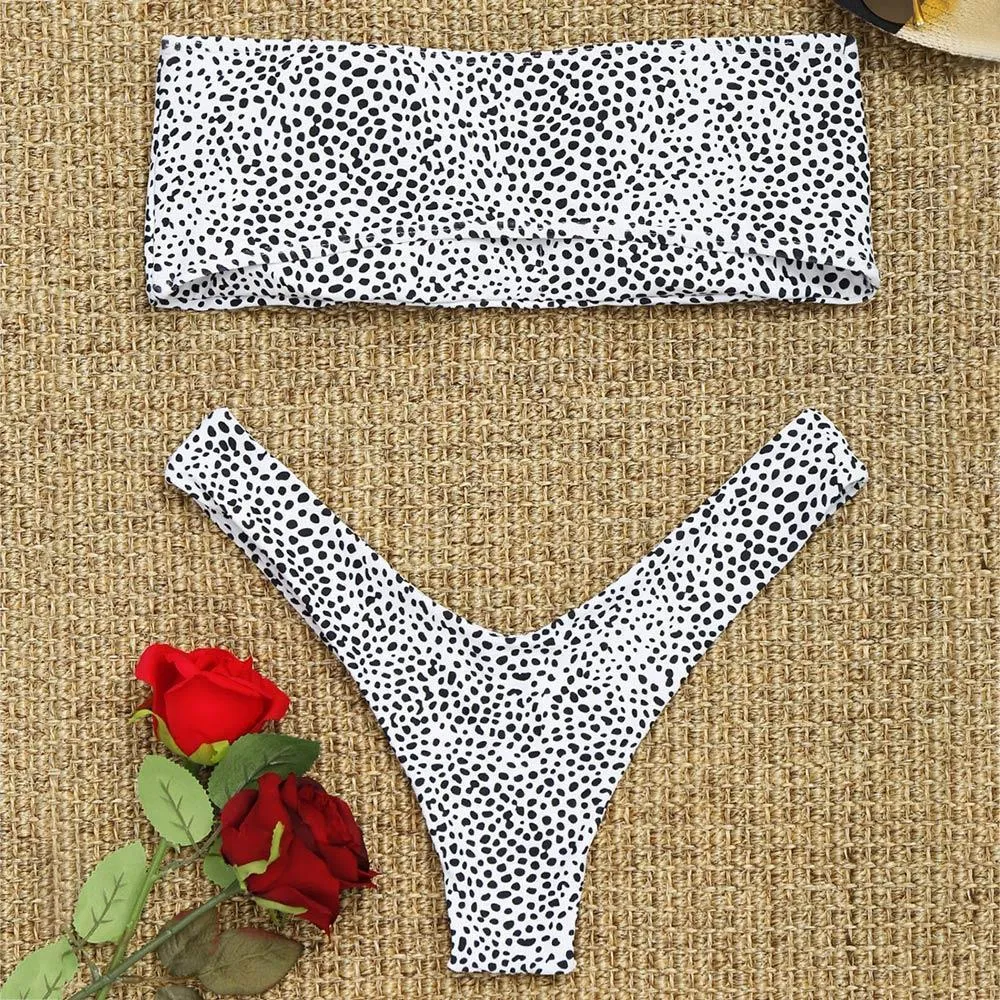 Leopard Bikinis Set