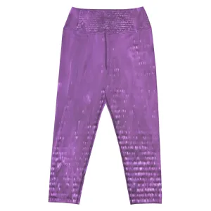 Lilac Yoga Capri Leggings