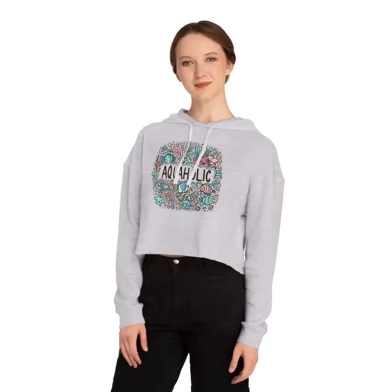Live the Beach Vibe in our Cropped Hooded Sweatshirt
