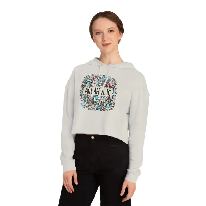 Live the Beach Vibe in our Cropped Hooded Sweatshirt