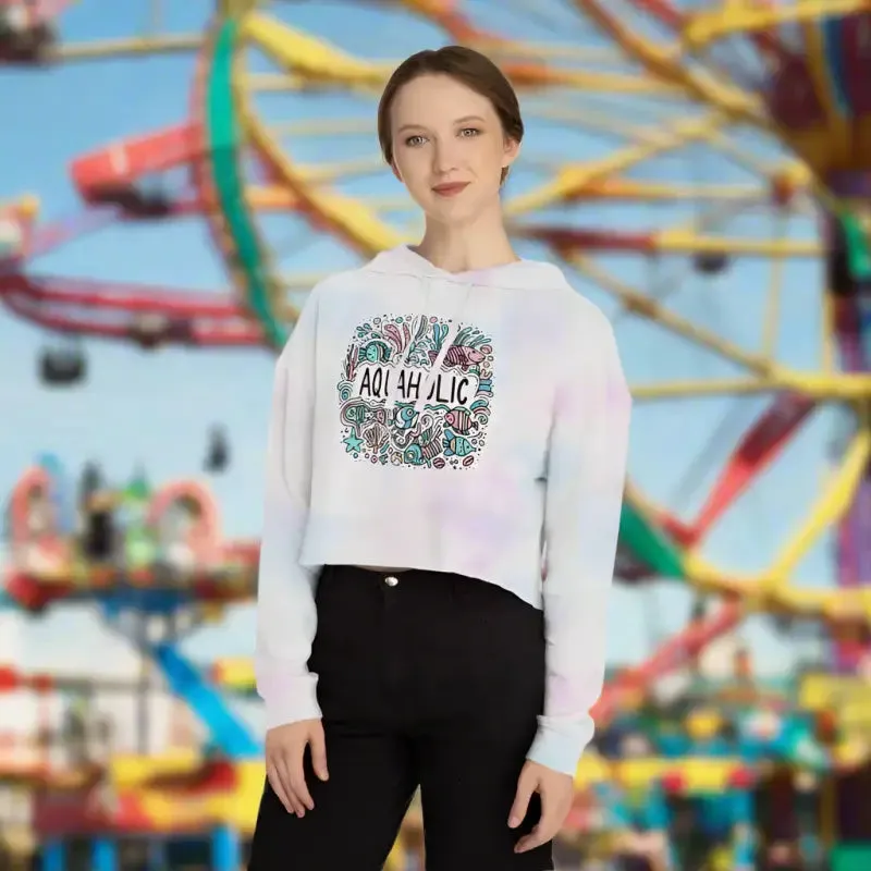 Live the Beach Vibe in our Cropped Hooded Sweatshirt