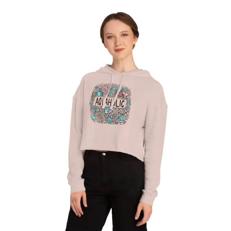 Live the Beach Vibe in our Cropped Hooded Sweatshirt