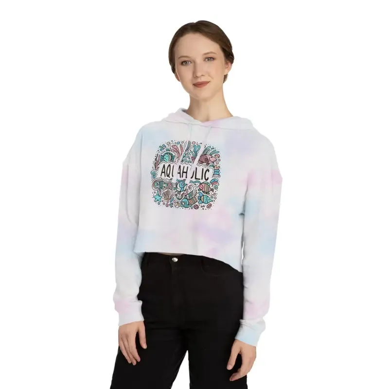 Live the Beach Vibe in our Cropped Hooded Sweatshirt