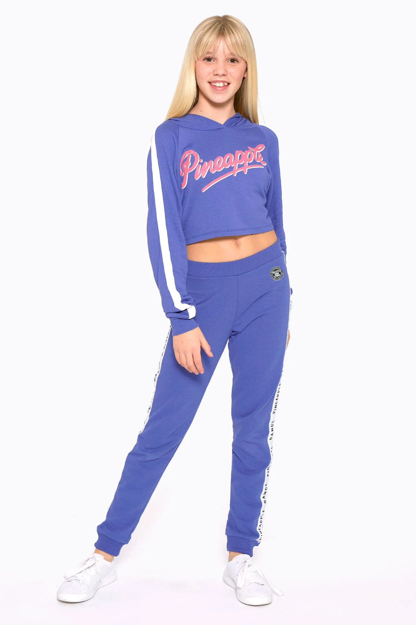 Logo Crop Hoodie