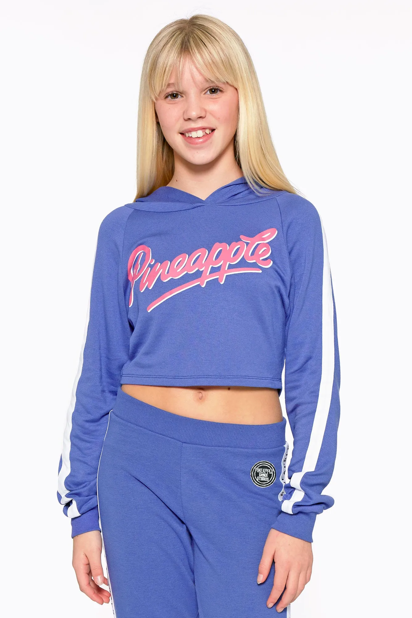 Logo Crop Hoodie
