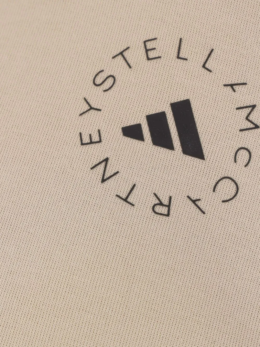 Logo cropped hoodie