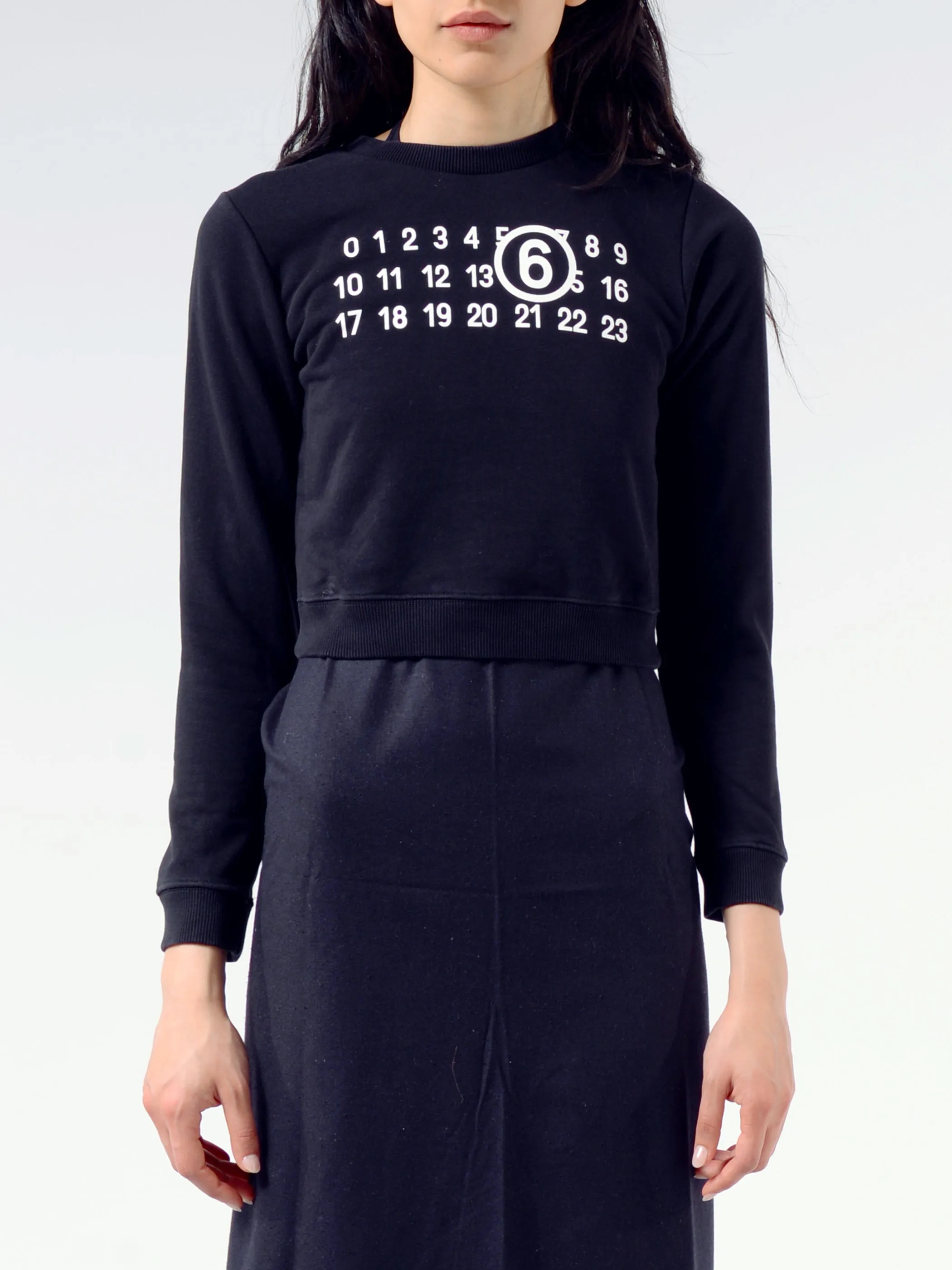 Logo Cropped Sweatshirt