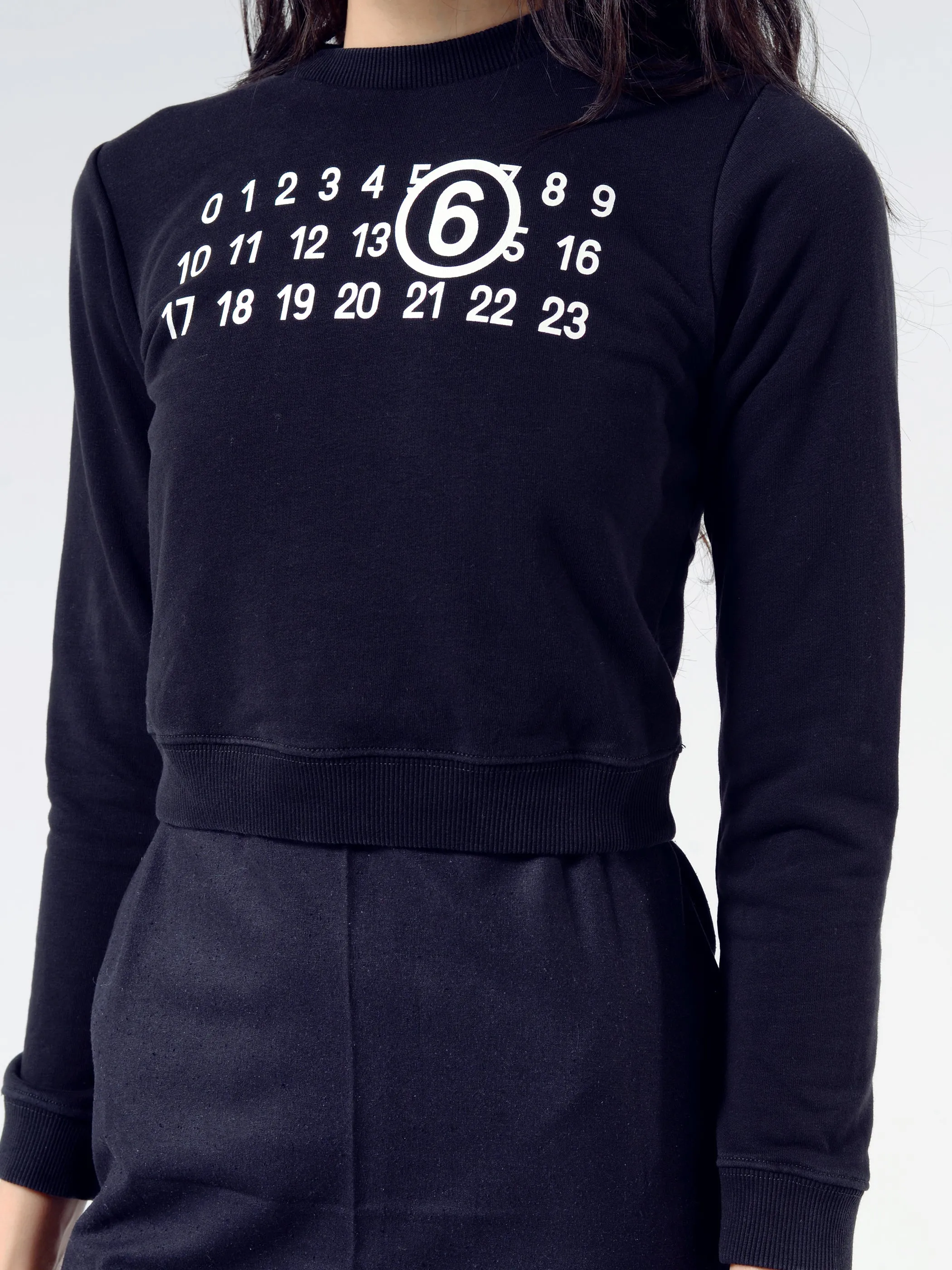 Logo Cropped Sweatshirt