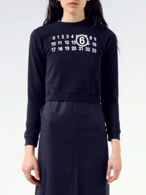 Logo Cropped Sweatshirt