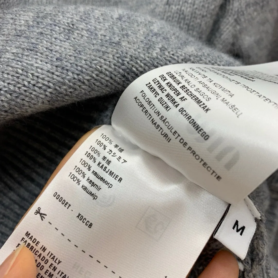 Logo Knit Crop Sweater