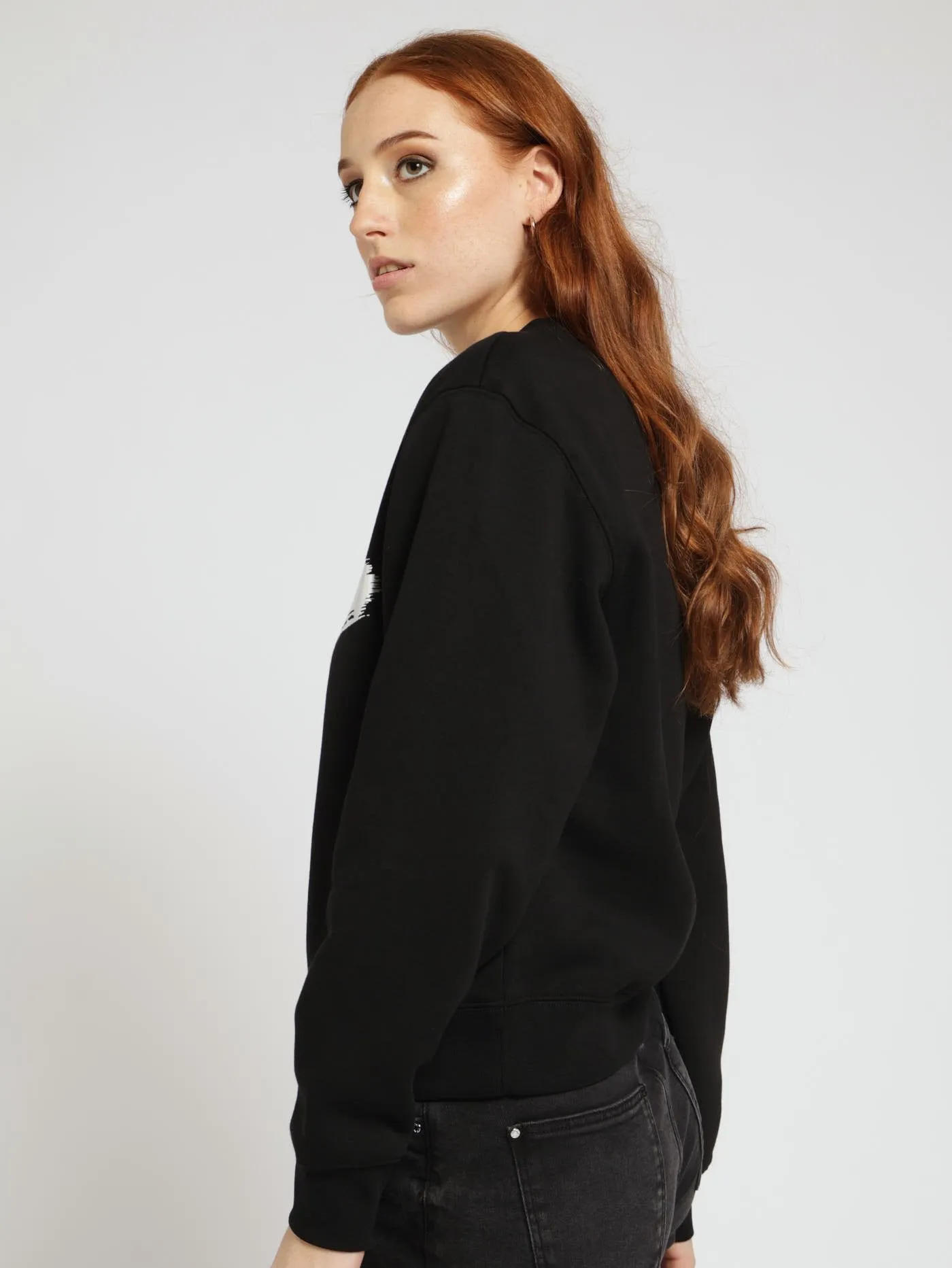 Logo Sweatshirt - Jet Black