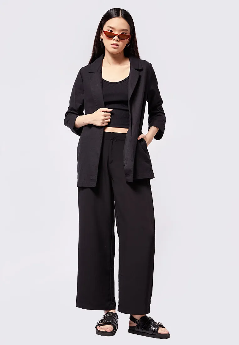 Long Sleeve Flowing Blazer