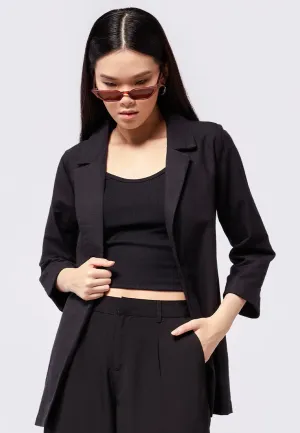 Long Sleeve Flowing Blazer