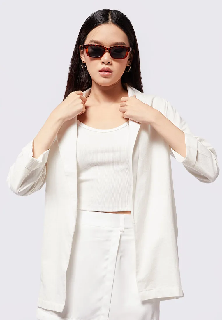 Long Sleeve Flowing Blazer