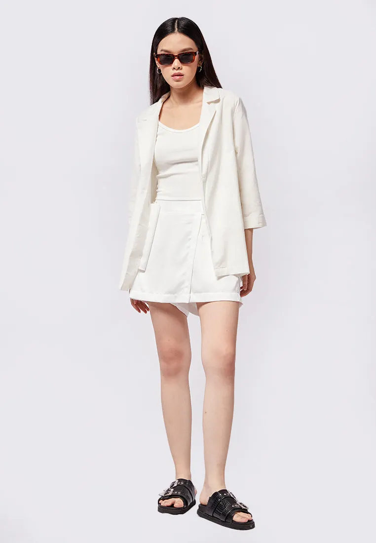 Long Sleeve Flowing Blazer