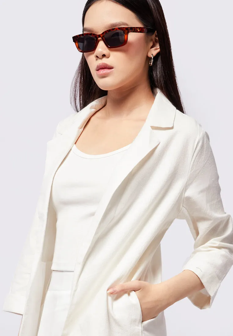 Long Sleeve Flowing Blazer