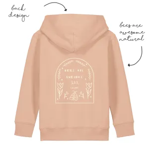 LoveBee Hoodie | Bees are Awesome | Peach