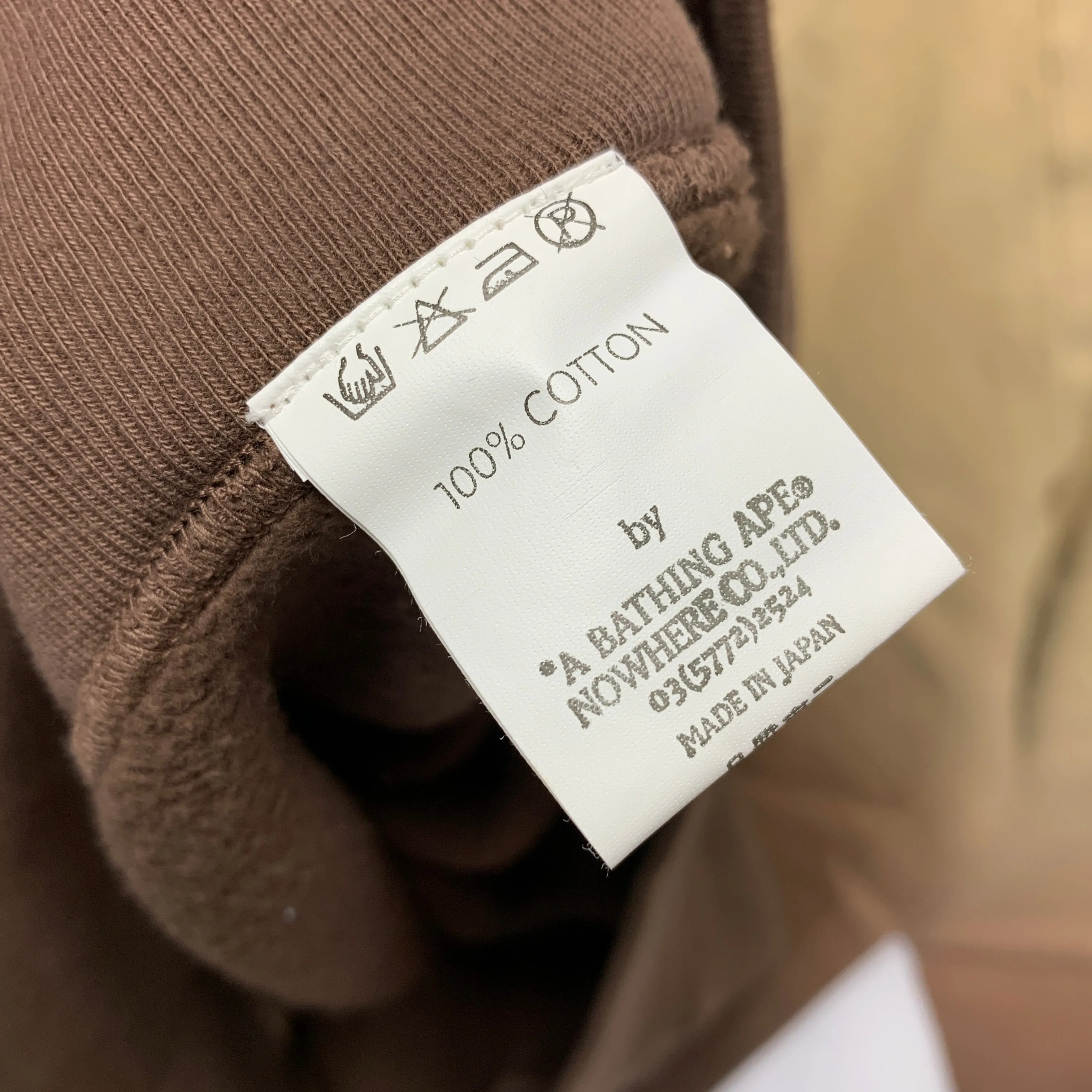 [M] DS! A Bathing Ape Bape Vintage Gradation Sta Logo Crewneck Sweatshirt