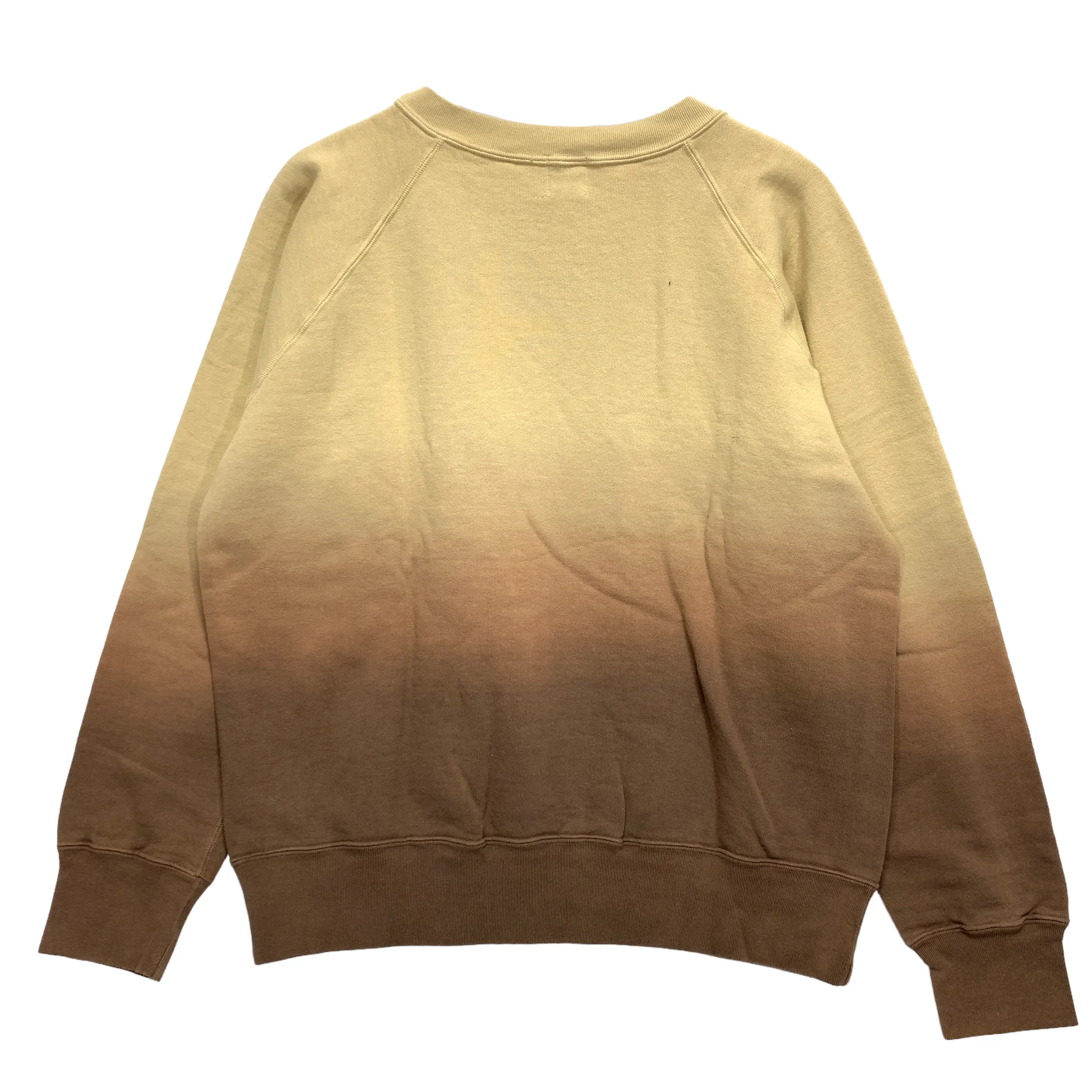 [M] DS! A Bathing Ape Bape Vintage Gradation Sta Logo Crewneck Sweatshirt