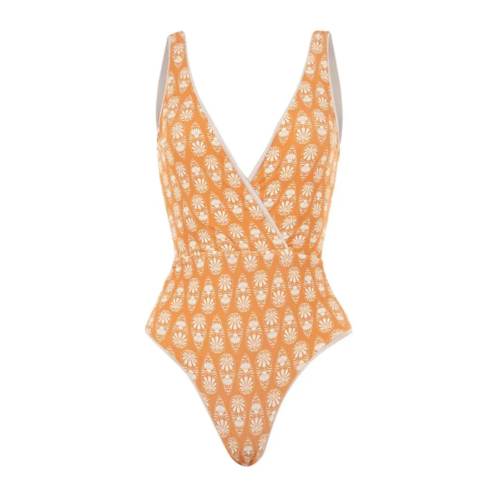 MAAJI GOLDEN SHINE SAVINA V PLUNGE ONE PIECE