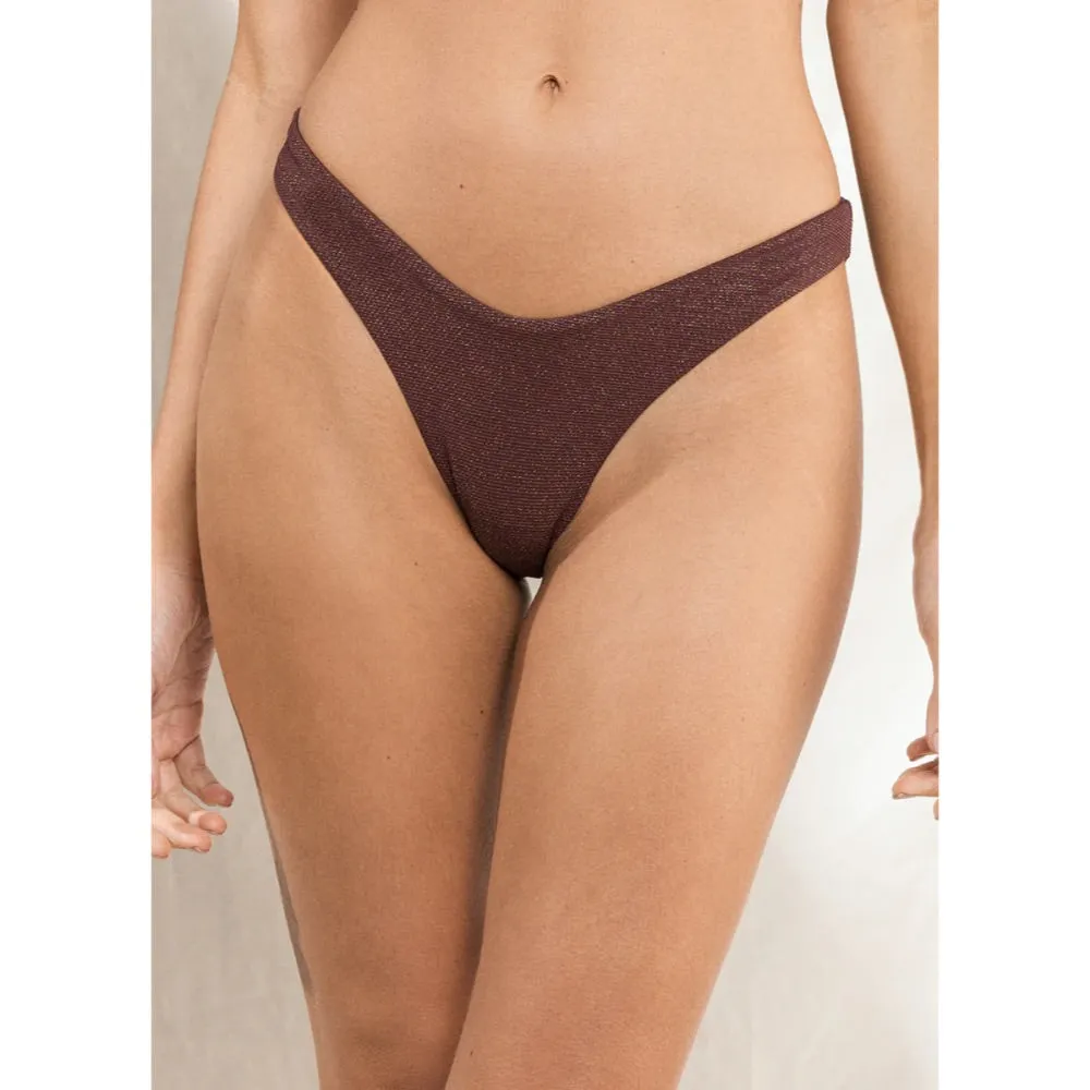 MAAJI MOCCA SPLENDOUR HIGH LEG BOTTOM
