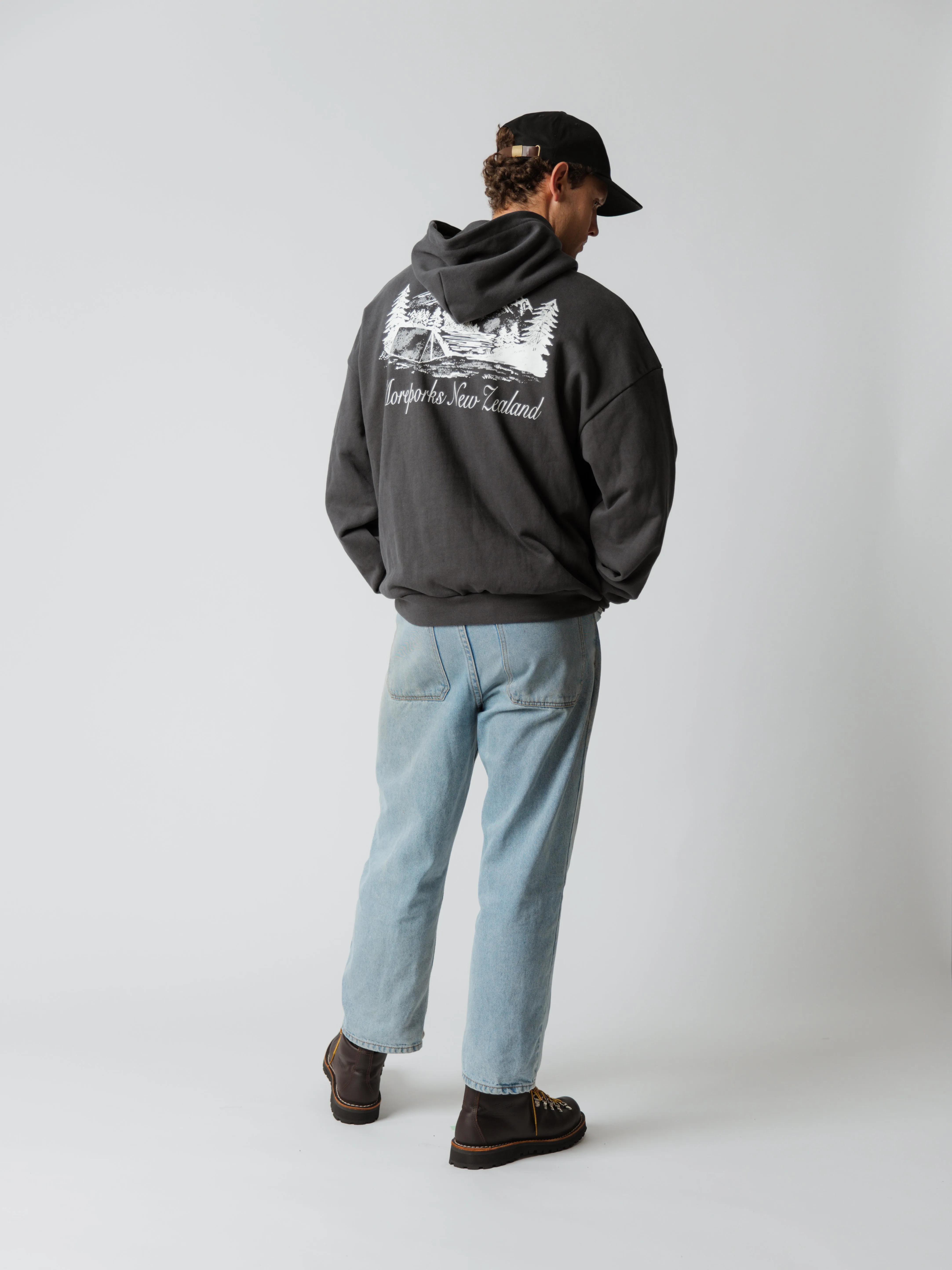 Mackenzie Hooded Sweatshirt - Charcoal