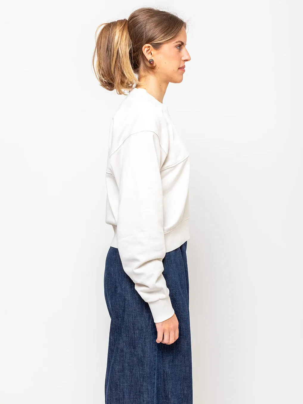 Marin Sweatshirt - Dirty White