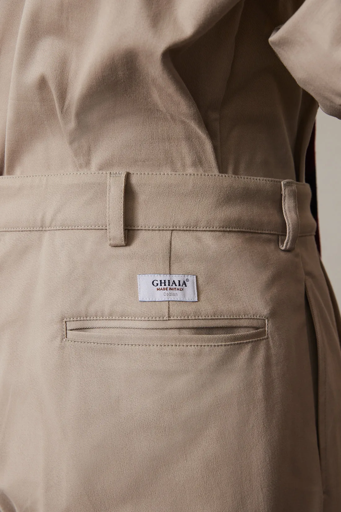 Marinaio Cotton Double Pleated Pants