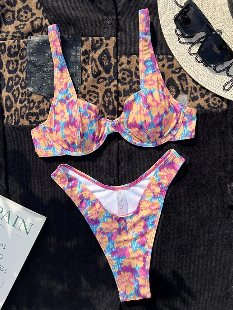 Maui Floral Push Up
