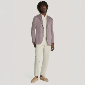 Mauve Melange Comfortwear Sport Jacket - Jack Victor