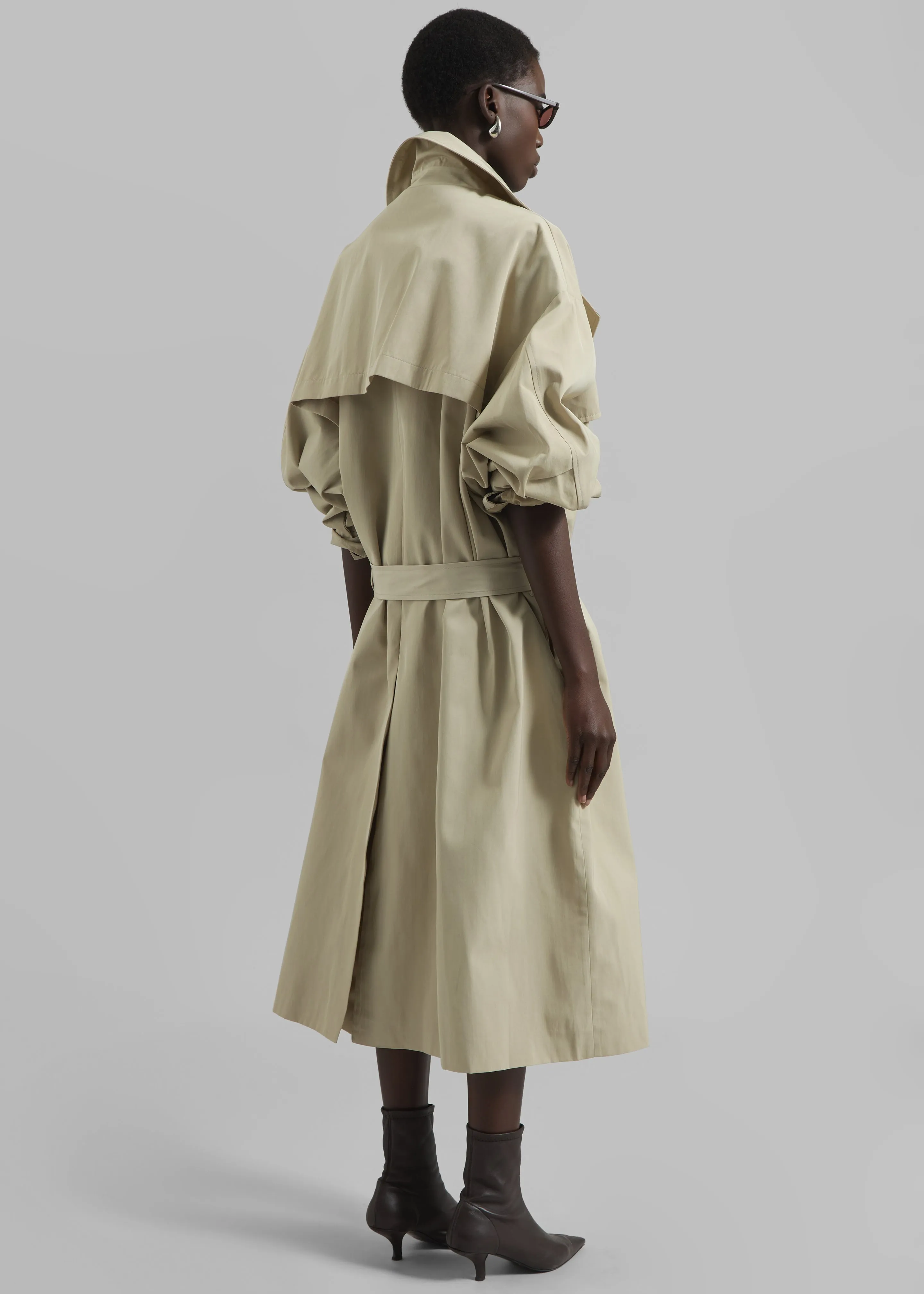 Mavis Oversized Trench - Beige