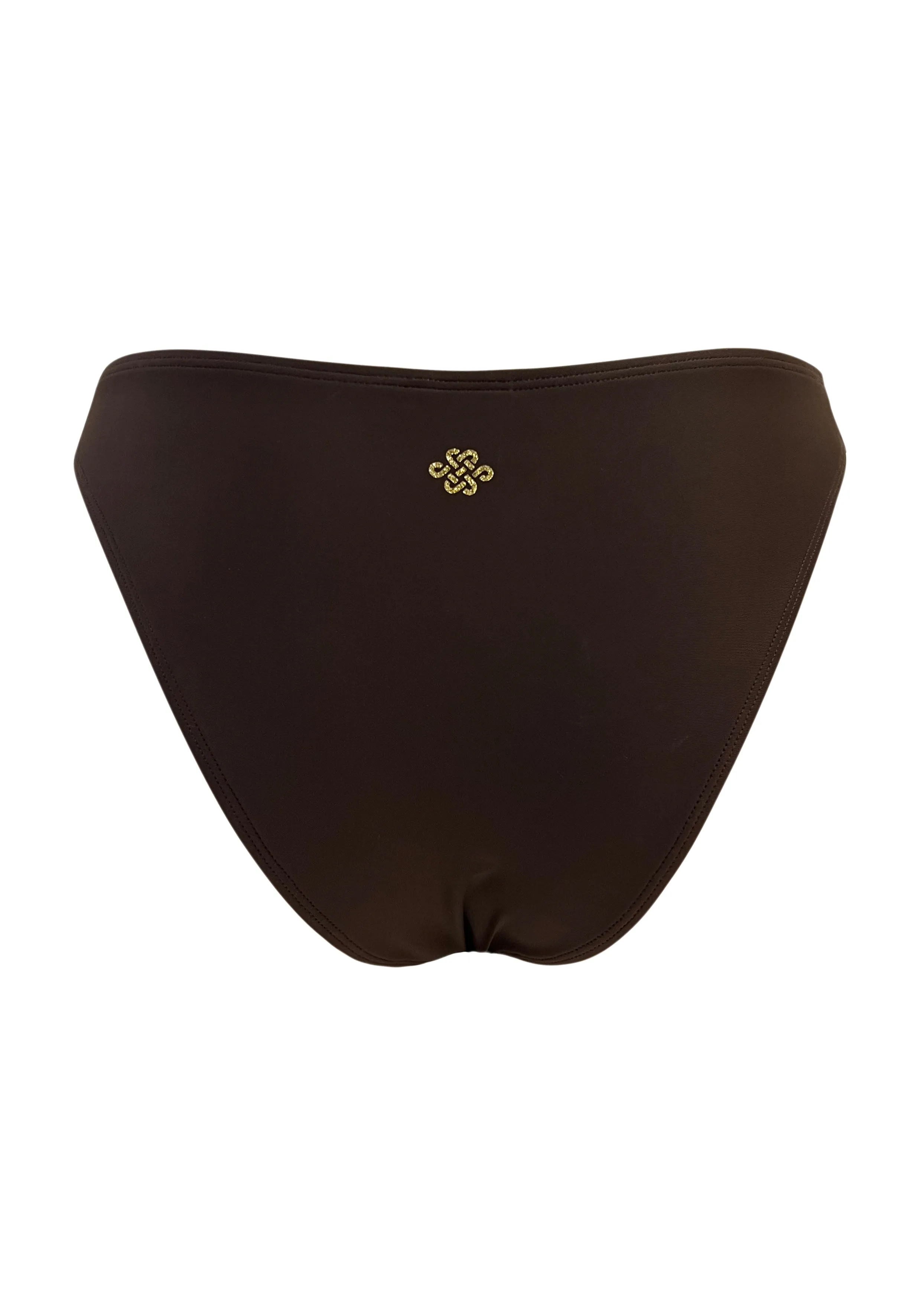 Maxime Brown Medium Cut Hipster Bottom