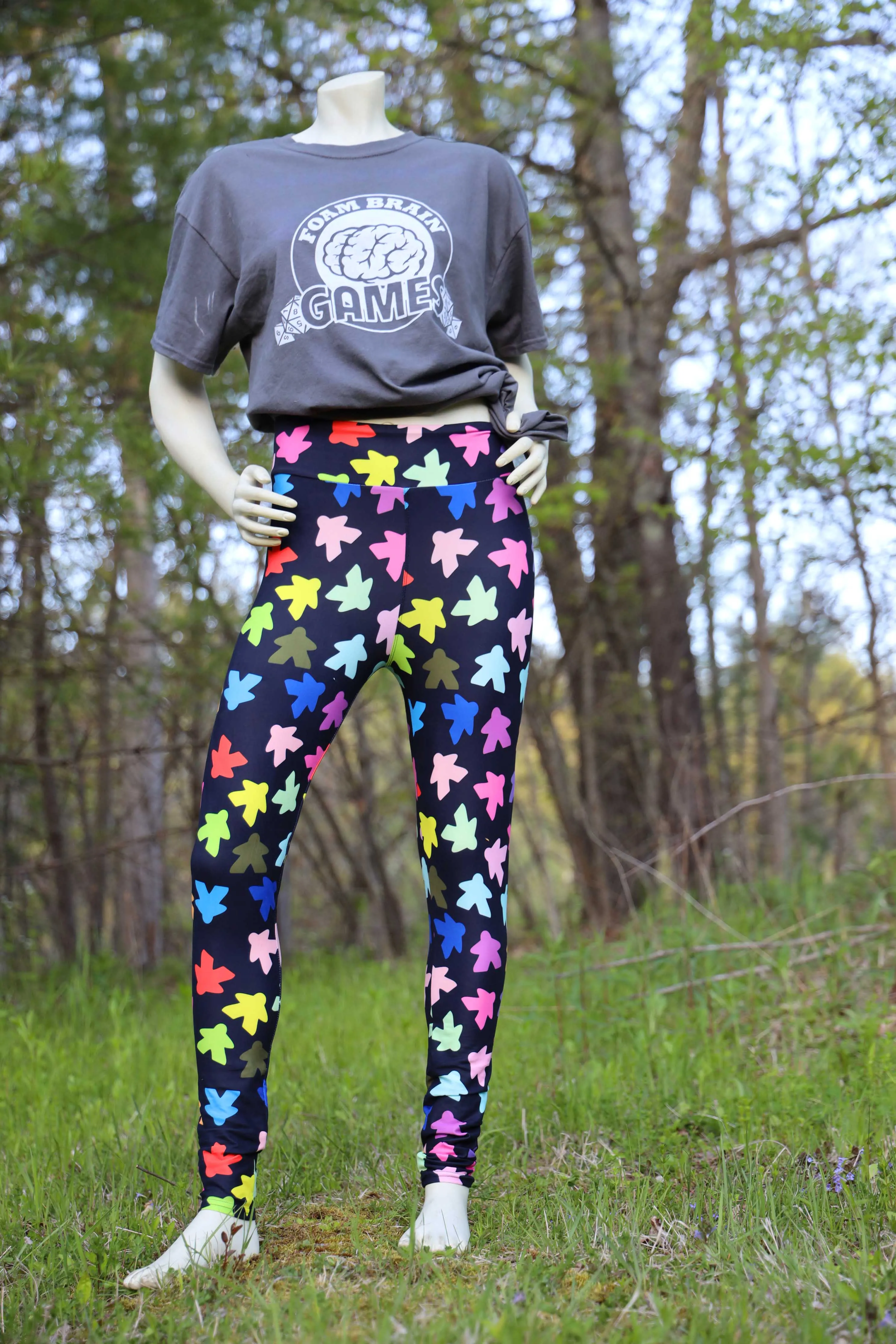 Meeples  Leggings - SIZE: TC2 (Tall & Curvy 2)