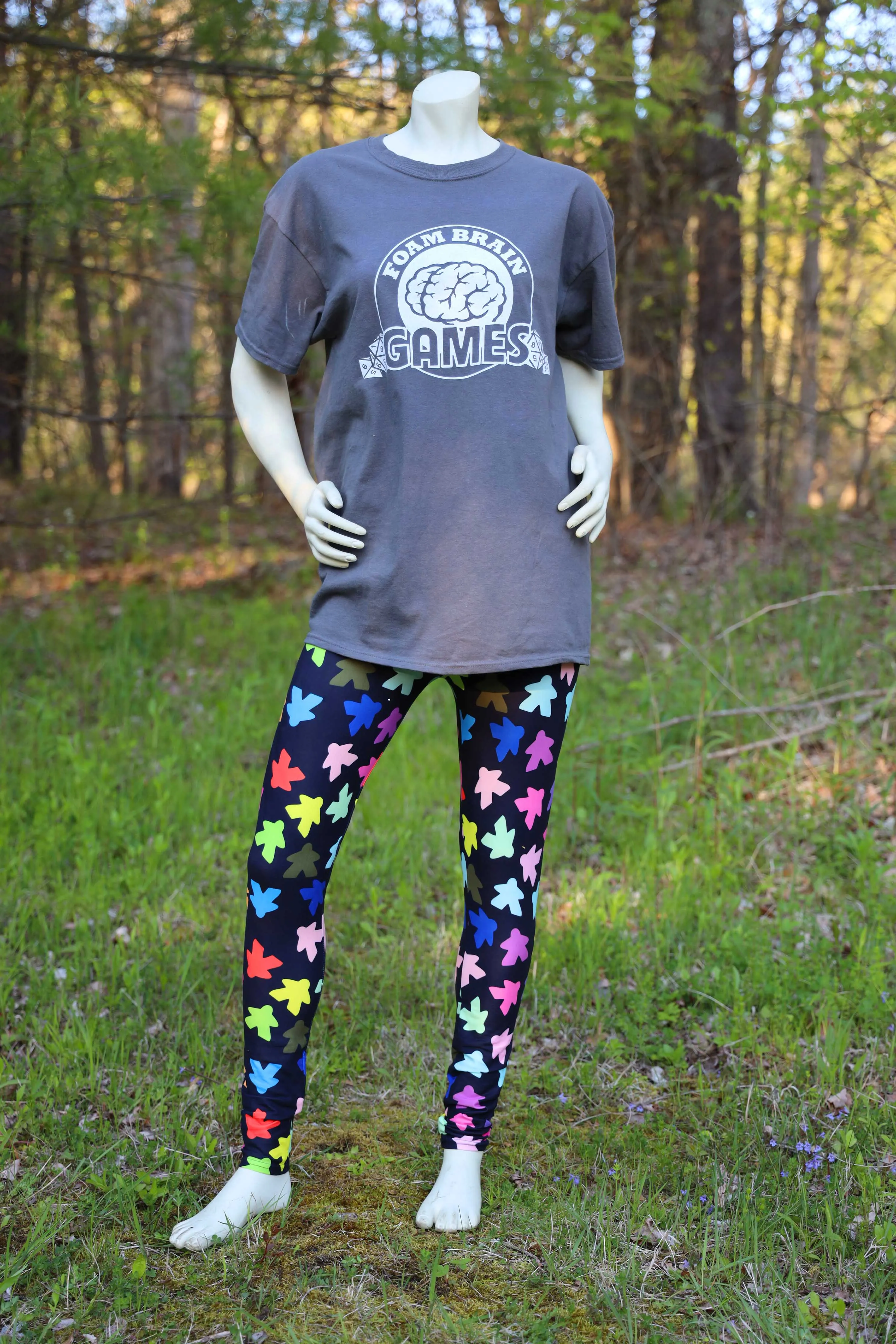 Meeples  Leggings - SIZE: TC2 (Tall & Curvy 2)