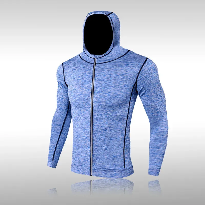 Men's Compression Sportswear Suit - Gym Tights Training Clothes, Workout Jogging Sports Set, Running Rashguard Tracksuit