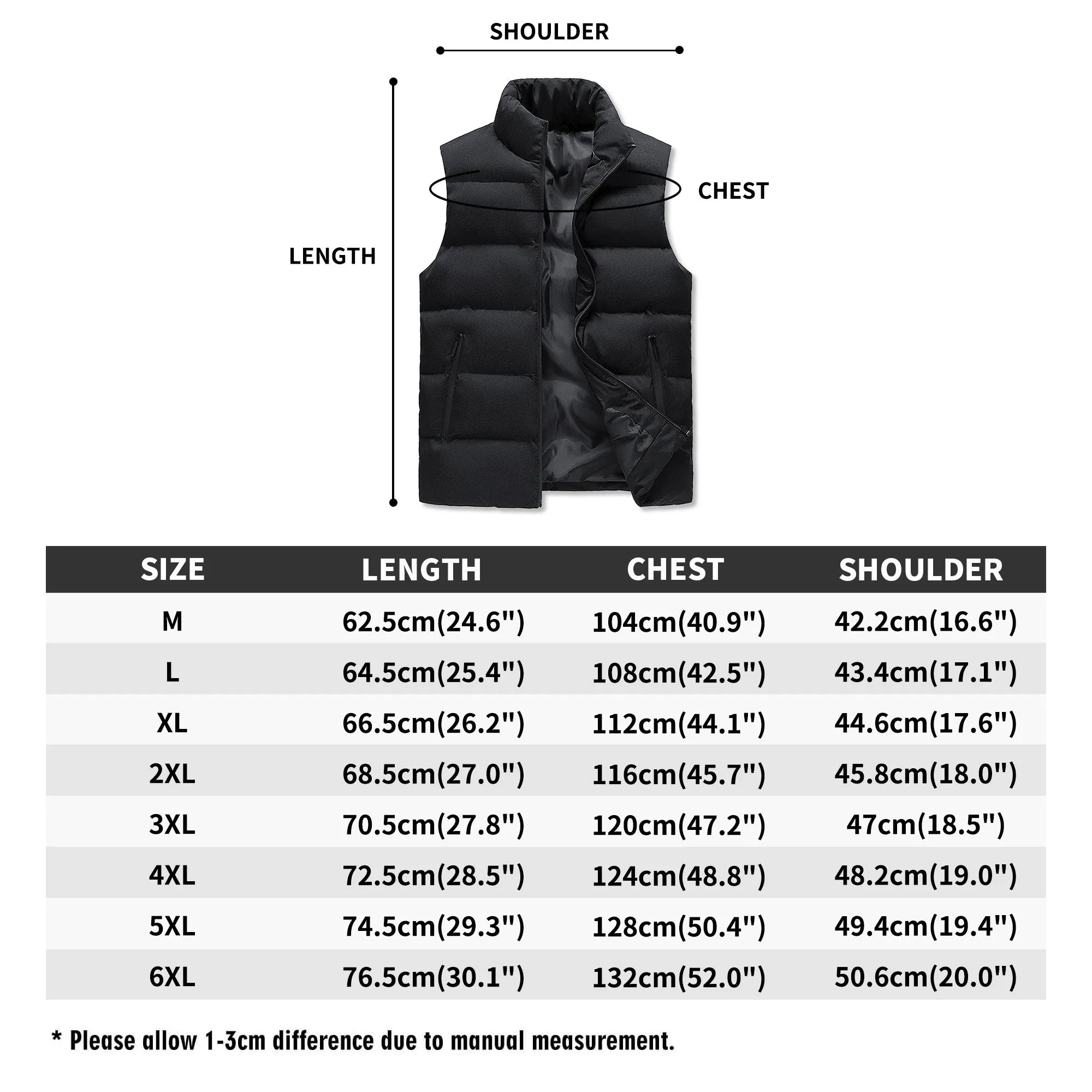 Mens Custom Hooded Puffer Vest