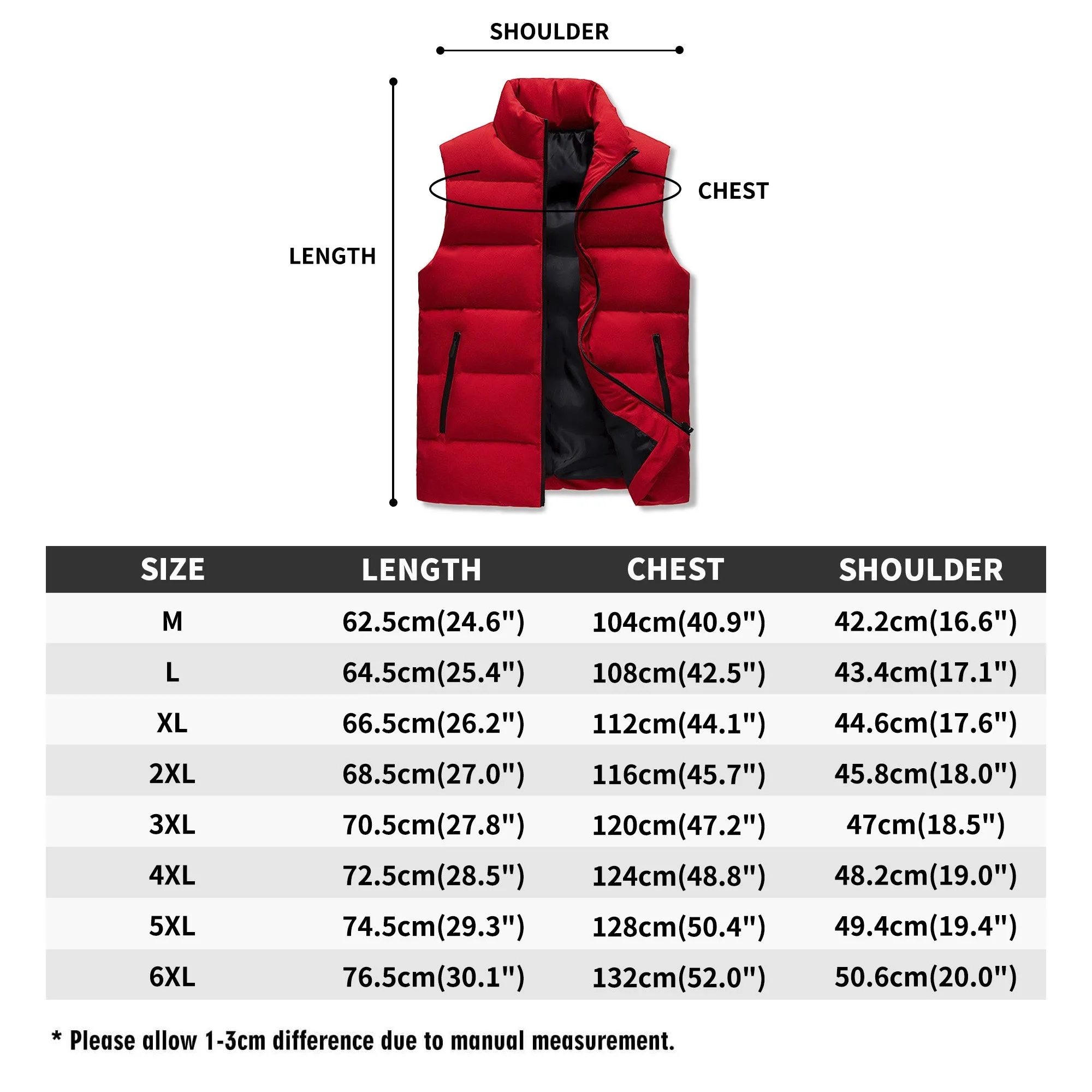 Mens Custom Hooded Puffer Vest