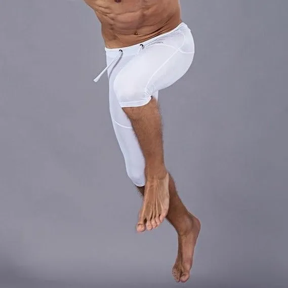 Men's Sexy 3/4 Compression Sport Leggings