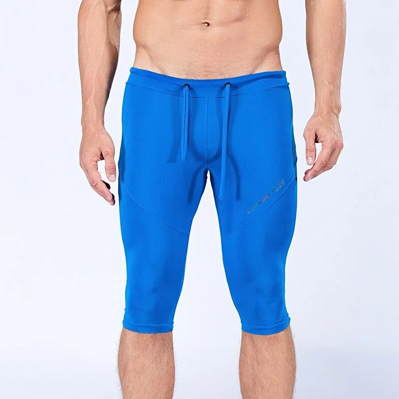 Men's Sexy 3/4 Compression Sport Leggings