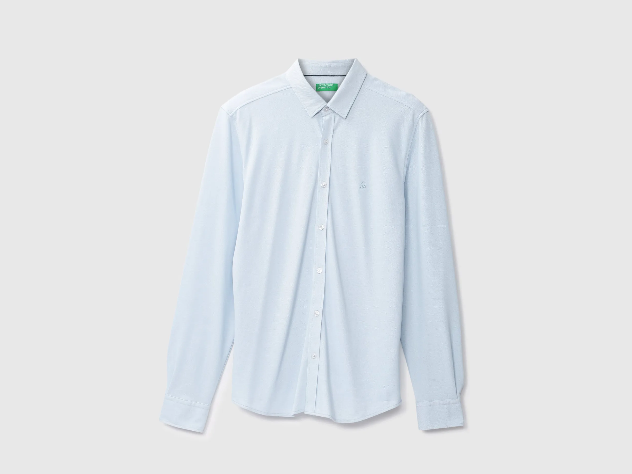 Mens Slim Fit Solid Shirt