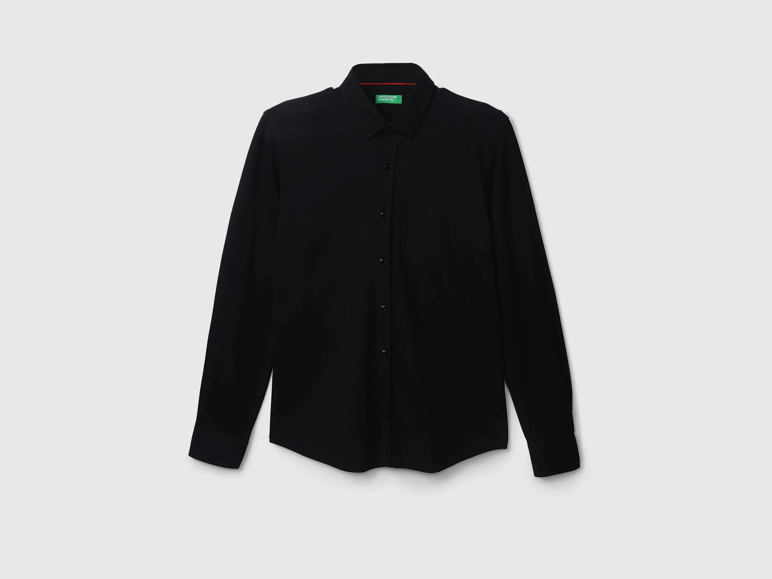 Mens Slim Fit Solid Shirt