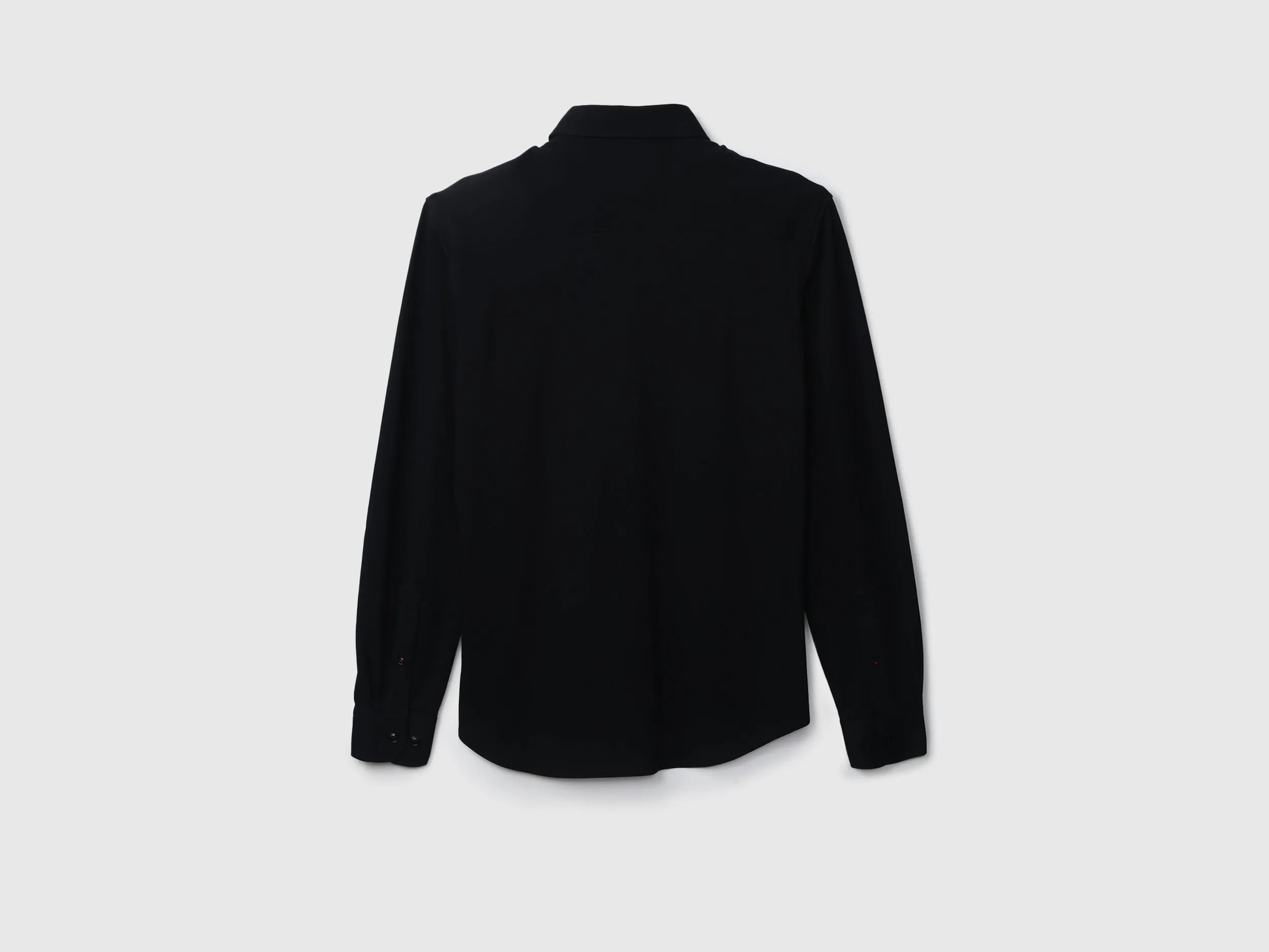 Mens Slim Fit Solid Shirt