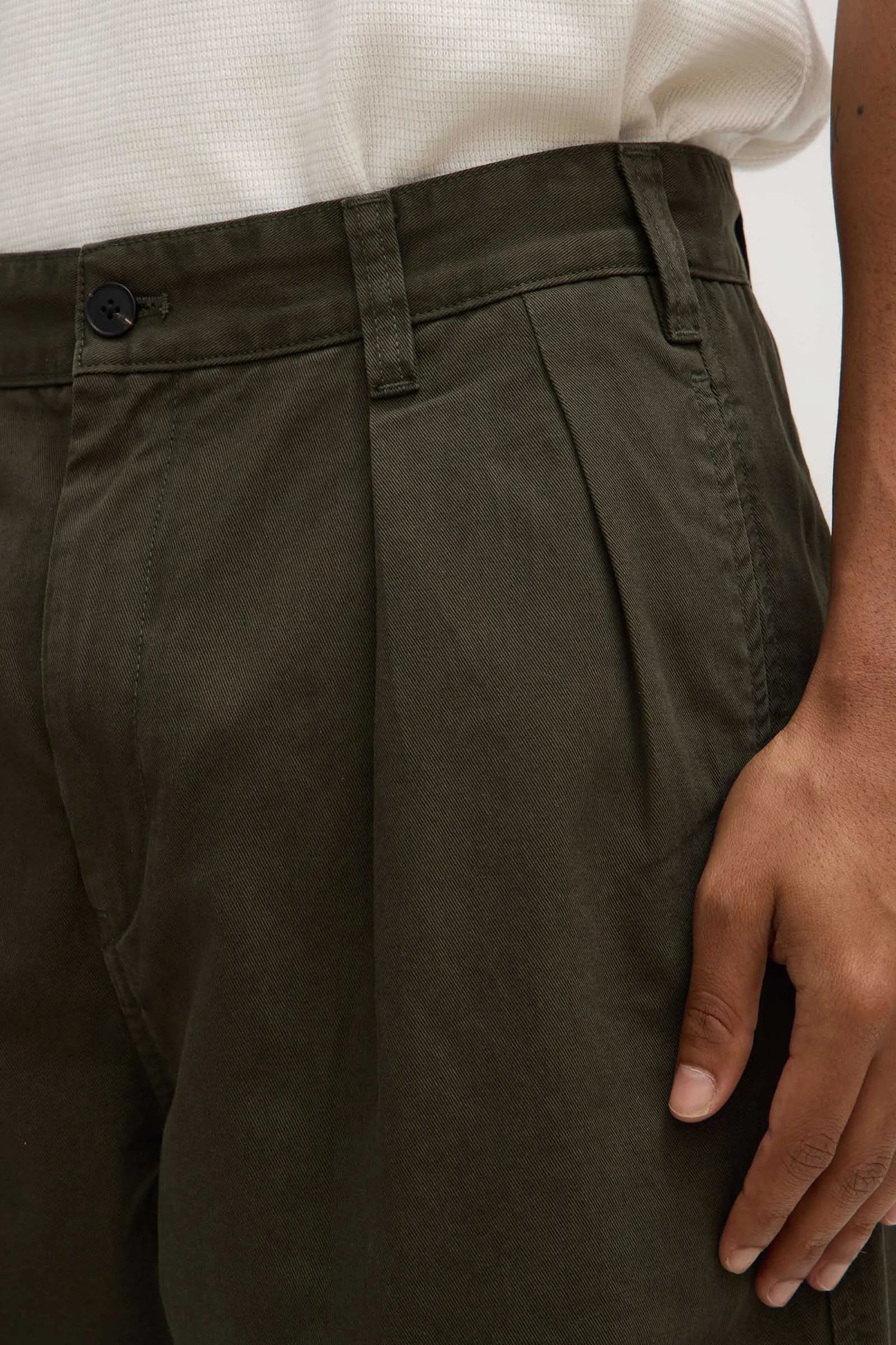 Miles Pleated Chino